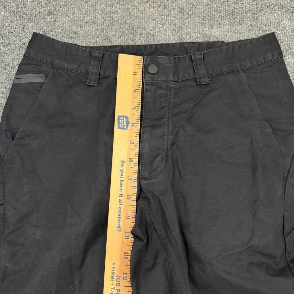 Nike Men's Cotton Blend Bonded Woven Black Cropped Pants Size 30, 876972-010